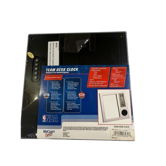 Sacramento Kings WinCraft Sports Team Desk Clock Digital clock NEW - Picture 4 of 4